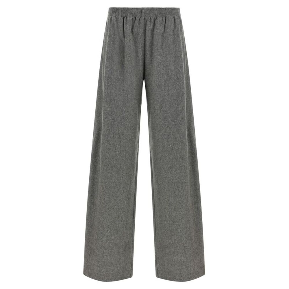 Fabiana Filippi Gray Virgin Wool Cargo Women's Pants